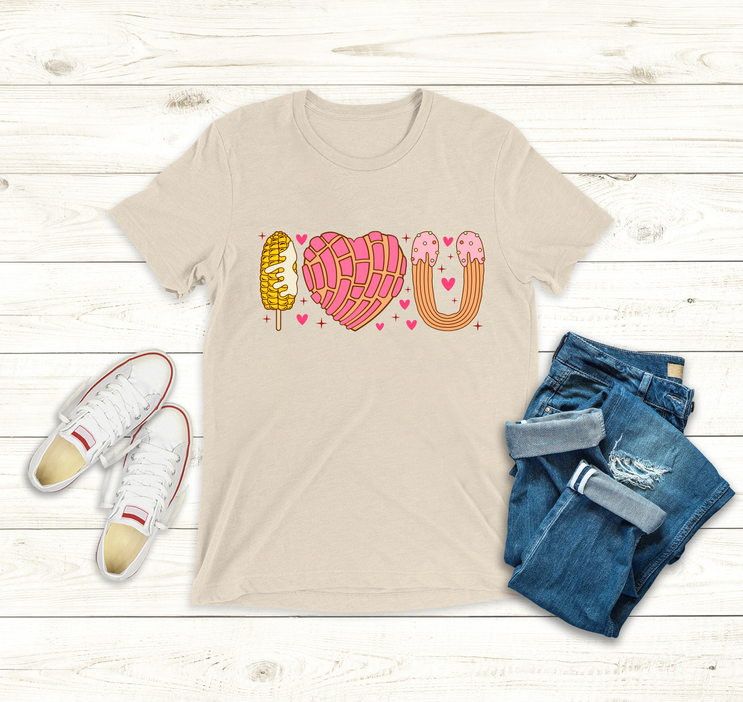 I LOVE YOU CONCHA T-SHIRT