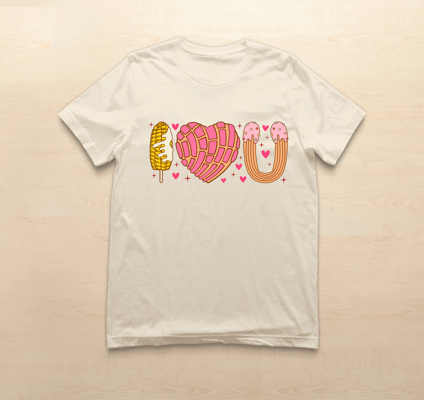 I LOVE YOU CONCHA T-SHIRT