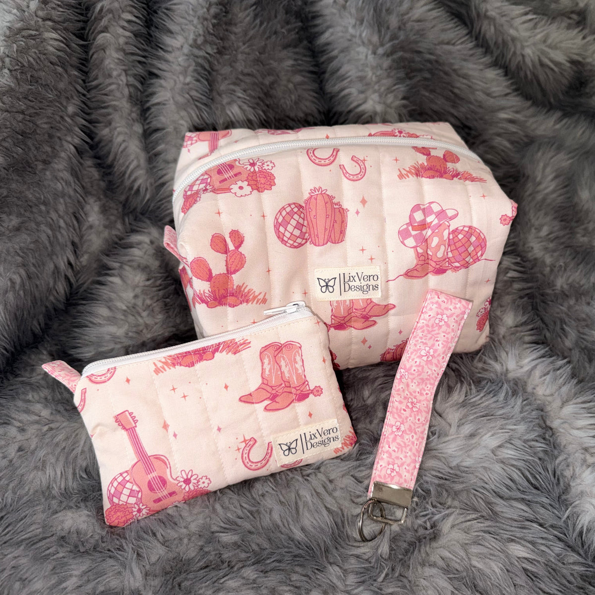 Disco Cowgirl - Make up bag