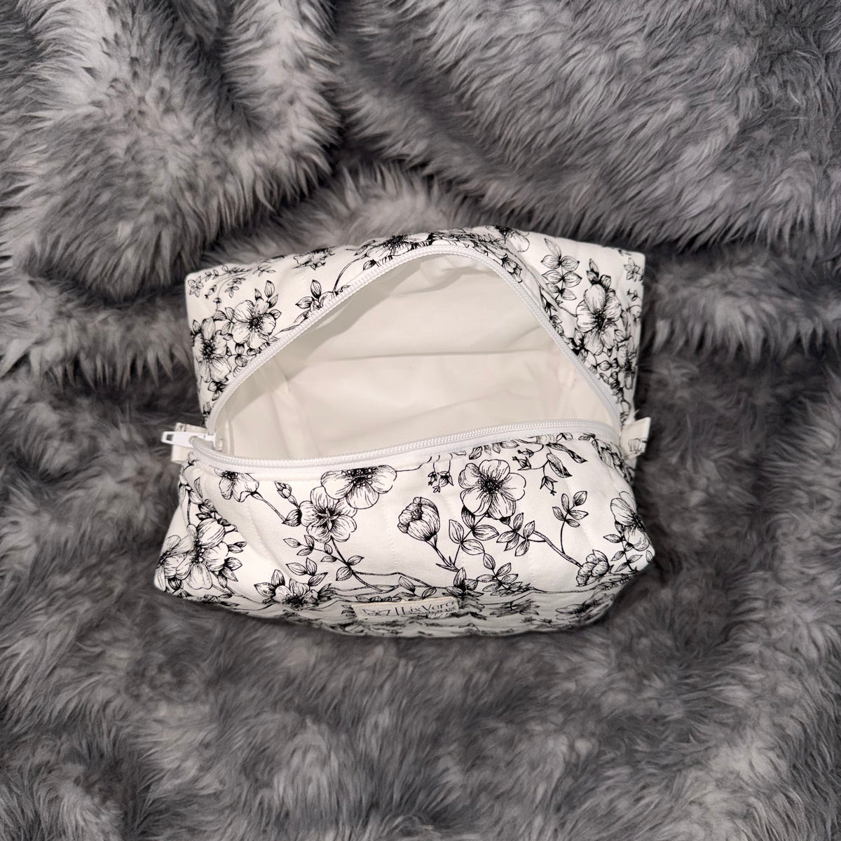 Black and White Floral