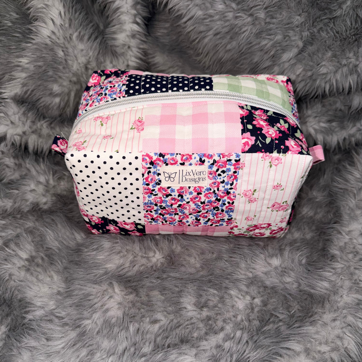 Floral Patch Pouch
