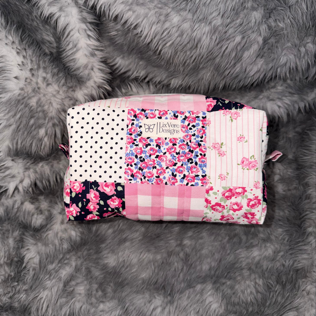 Floral Patch Pouch