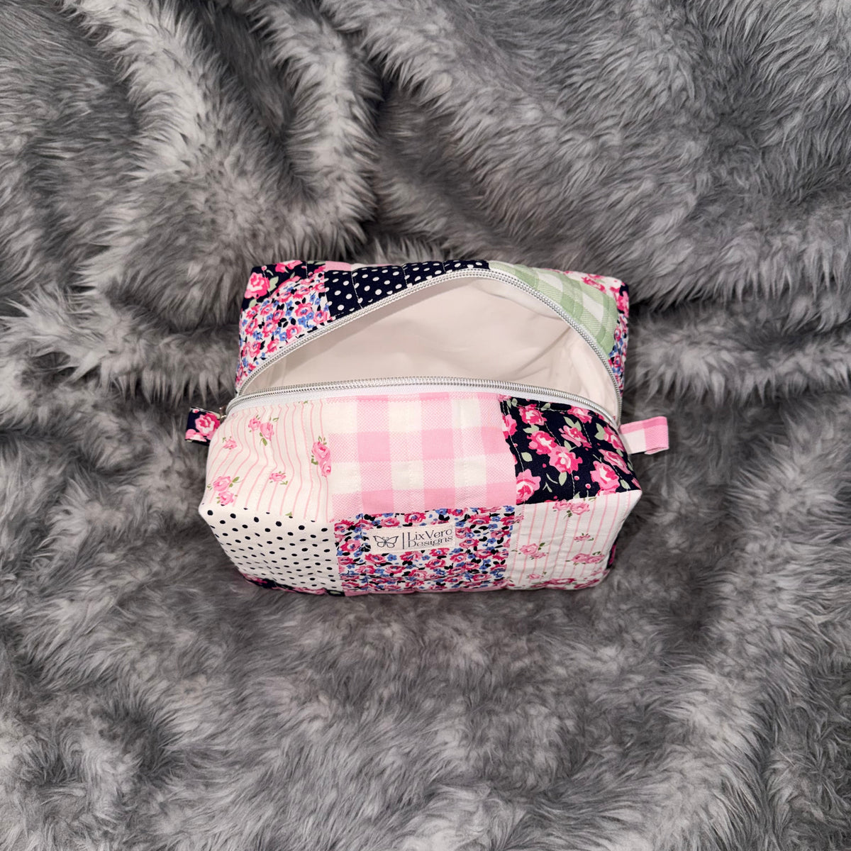 Floral Patch Pouch